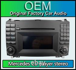 Mercedes Vito radio stereo Bluetooth CD player, Mercedes W639 MF2830 A1699002000