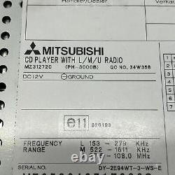 Mitsubishi Shogun Pajero Stereo Radio Head Unit CD Player Dash Genuine MZ312720