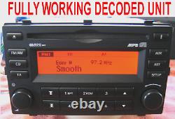 Mk1 08 09 Kia Picanto CD Mp3 Player Radio Stereo Head Unit Decoded 96170-07700