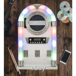 New Bluetooth Jukebox Tabletop CD Player Fm Radio Hifi Stereo Machine W Remote