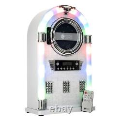 New Bluetooth Jukebox Tabletop CD Player Fm Radio Hifi Stereo Machine W Remote