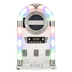 New Bluetooth Jukebox Tabletop CD Player Fm Radio Hifi Stereo Machine W Remote