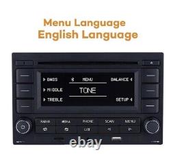 New RCN210 CD Player MP3 Bluetooth Car Radio stereo For VW Golf 4 Passat B5 Polo