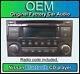Nissan Juke Radio Cd Player Car Stereo Bluetooth With Code 28185bh30d Agc-0071rf