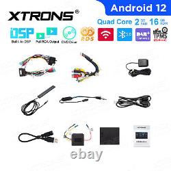 OBD+7 Android 12 Car GPS Stereo Radio CD DVD Player Head Unit For VW SEAT Skoda