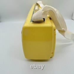 Panasonic RX-FM14 Stereo Radio Cassette Recorder Tape Player Yellow Vintage 80's
