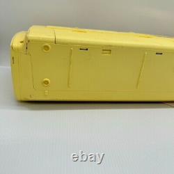 Panasonic RX-FM14 Stereo Radio Cassette Recorder Tape Player Yellow Vintage 80's