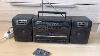 Panasonic Rx Ct810 Retro Stereo Radio Cassette Recorder Boombox
