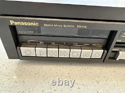 Panasonic SG-X10 Stereo Music System Record Player, Cassette Player, Radio