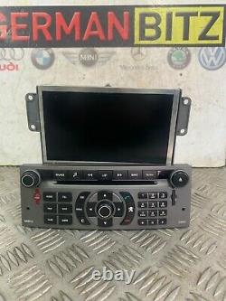 Peugeot 407 03-10 Radio Stereo CD Player Sat Nav Head Unit + Screen 96601833yw