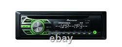 Pioneer DEH-150MPG Single Din CD MP3 AUX Car Stereo Radio Player Green Display