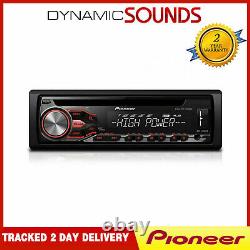 Pioneer DEH-4800FD 400 Watts Single Din USB CD MP3 AUX Car Stereo Radio Player