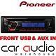Pioneer Deh-s100ubb Cd Mp3 Usb Aux 1 Rca Car Stereo Radio Player Blue Display