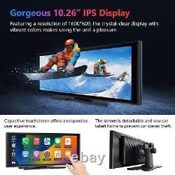 Portable P4 10.26 car stereo radio wireless carplay android auto GPS mp5 player