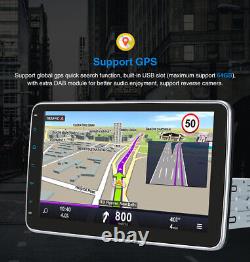 Pumpkin 10.1 Android 11.0 1 DIN Car Stereo Radio DAB GPS Sat Nav Bluetooth WiFi