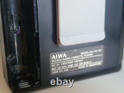 Rare AIWA HS-T27 WALKMAN PERSONAL STEREO RADIO CASSETTE PLAYER WORKING 1980'S