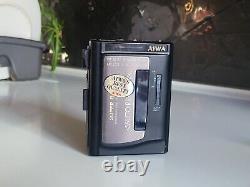 Rare AIWA HS-T27 WALKMAN PERSONAL STEREO RADIO CASSETTE PLAYER WORKING 1980'S