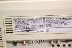 Sharp Gf-575 Stereo Radio Cassette Player Ghetto Blaster Boombox Spare & Repair