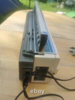 Sharp QT-77 radio twin cassette player stereo. Working, Please Do Read