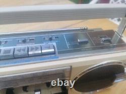 Sharp QT-77 radio twin cassette player stereo. Working, Please Do Read