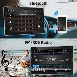 Single 1 DIN 10.1 Touch Screen Car Stereo Radio GPS Navi Wifi Android 11 Player