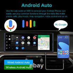 Single 1 DIN Android 12.0 Car Stereo Radio GPS Navi for Apple Carplay RDS Player
