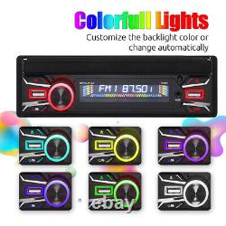 Single 1 Din 7 Flip Out Player Car Stereo Radio Android/Apple Carplay Bluetooth