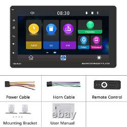 Single 1 Din 9 Car Stereo Radio For Apple CarPlay & Android Auto BT MP5 Player