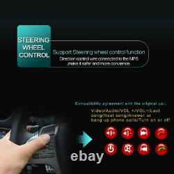 Single 1 Din Car Radio Stereo 7 Flip Out GPS Sat Nav Touch Screen Player +Cam