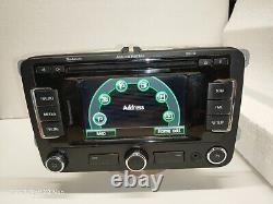 Skoda Octavia AUNDSEN+ RNS315 car cd radio stereo player Bluetooth, sat navi