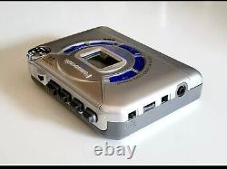 Slim Panasonic Stereo Digital Radio Cassette Player RQ-E25V Walkman working VGC