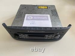 Smart Roadster / Coupe 452 Grundig Car Radio Stereo CD Player With Code (mcc)