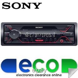 Sony DSX-A410BT Car Stereo Radio Bluetooth Mechless USB AUX iPod iPhone Player