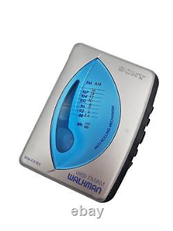 Sony Walkman WM-FX193 Personal Cassette Stereo Player AM FM Radio Tuner Silver