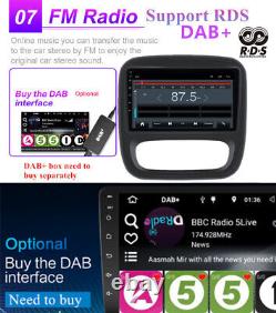 Stereo Radio GPS Navigation FM WIFI Player 9 For Vauxhall/Opel Vivaro B 2014-19