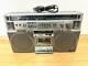 Toshiba Stereo Radio Cassette Recorder Rt-s93 Player Power Confirmed Rm-93 Showa
