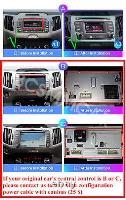 Touch Screen Car Stereo Radio Player Mirror Link Fit For Kia Sportage 2010-2016