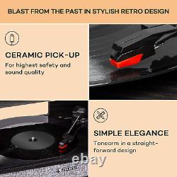 Turntable FM Radio DAB+ Record Player Bluetooth Stereo Speaker CD Player Remote
