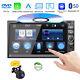 Uk 7 Double 2din In Dash Car Cd Dvd Player Radio Stereo Wireless Carplay+camera