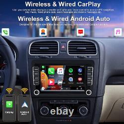 UK For VW GOLF MK5 MK6 7 Car Stereo Radio Android 12 GPS Player+Reverse Camera