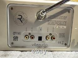 VITA AUDIO R2i INTEGRATED STEREO DAB FM RADIO PLAYER CLOCK IPOD DOCK no Remote