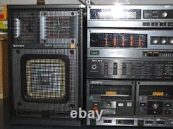Vintage 1985/86 Sony FH-10W Midi Hi-Fi Stereo Radio Cassette Player Faulty