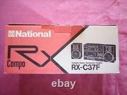 Vintage National Matsushita RX-C37L Stereo Radio Cassette Player New in Box