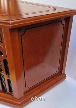 Vintage style modern hifi stereo TS-1072 wood case CD tape record player radio