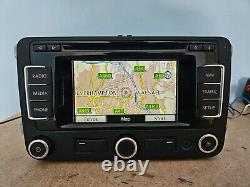 Vw Rns 310 Sat Nav Car Radio Stereo CD Player Head Unit Golf Passat Touran Caddy