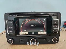 Vw Rns 310 Sat Nav Car Radio Stereo CD Player Head Unit Golf Passat Touran Caddy