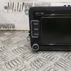 Vw Scirocco Radio Stereo CD Player Head Unit 3c8035195 2009-2013 No Code