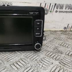 Vw Scirocco Radio Stereo CD Player Head Unit 3c8035195 2009-2013 No Code