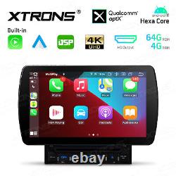 XTRONS 10.1 Android 11 4+64GB Car GPS Sat Nav Stereo DVD Player Radio Head Unit