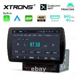 XTRONS 10.1 Android 11 4+64GB Car GPS Sat Nav Stereo DVD Player Radio Head Unit